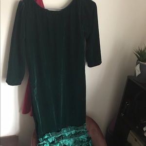 Emerald green Formal dress